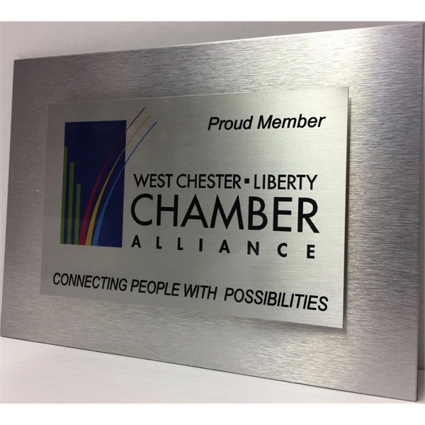 Color Rich Metal Award Plaque - Color Rich Metal Award Plaque - Image 0 of 2