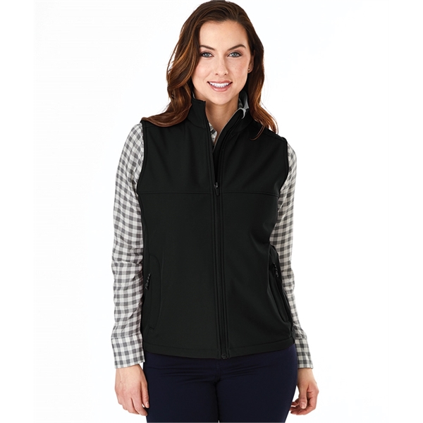 Women's Classic Soft Shell Vest - Women's Classic Soft Shell Vest - Image 2 of 3