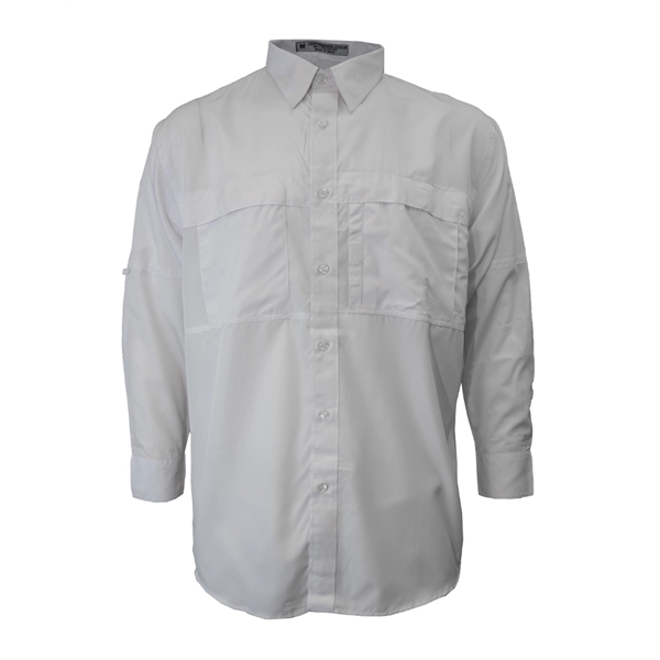 Men's Pescador Polyester Fishing Shirt-Long Sleeves - Men's Pescador Polyester Fishing Shirt-Long Sleeves - Image 4 of 8