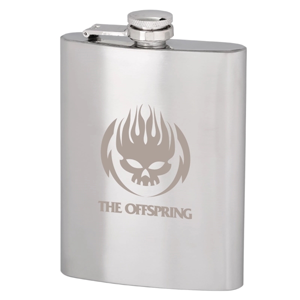 Custom 8 oz. Stainless Steel Hip Flask