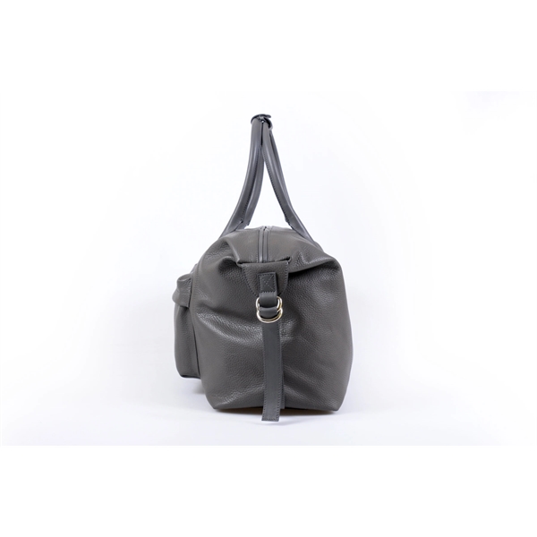Handmade Italian Leather Duffel- Genova - Handmade Italian Leather Duffel- Genova - Image 3 of 8