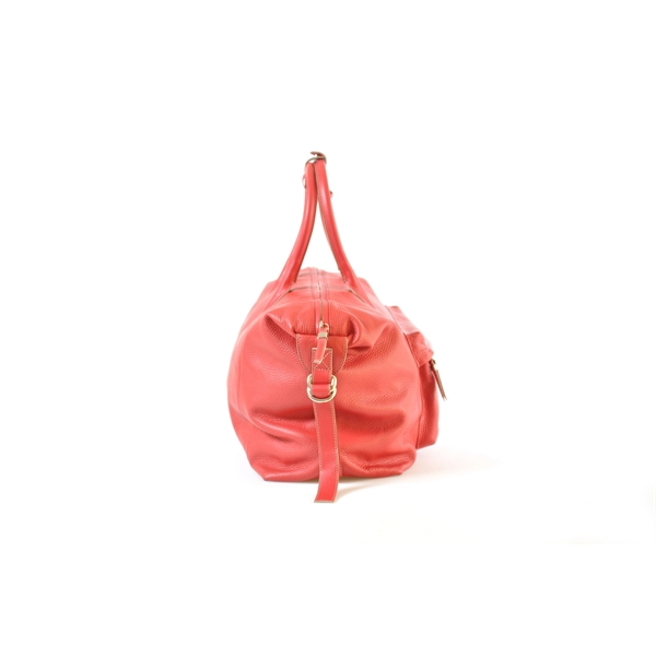Handmade Italian Leather Duffel- Genova - Handmade Italian Leather Duffel- Genova - Image 1 of 5