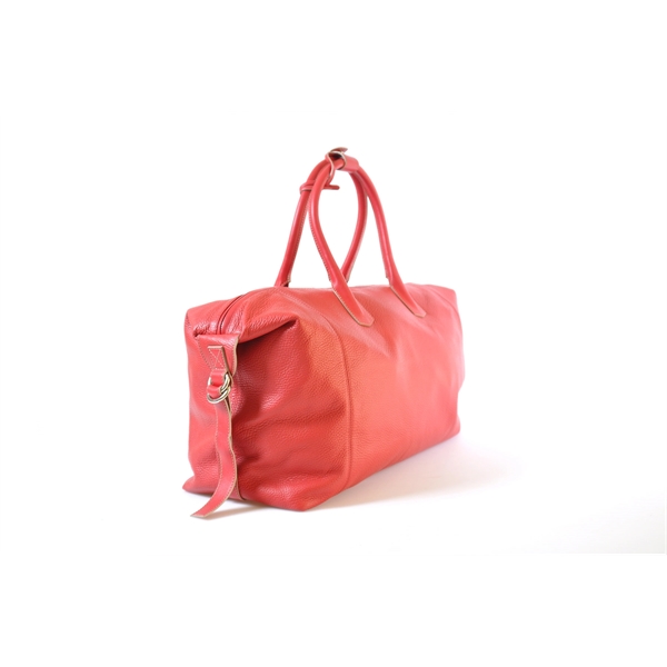 Handmade Italian Leather Duffel- Genova - Handmade Italian Leather Duffel- Genova - Image 4 of 5