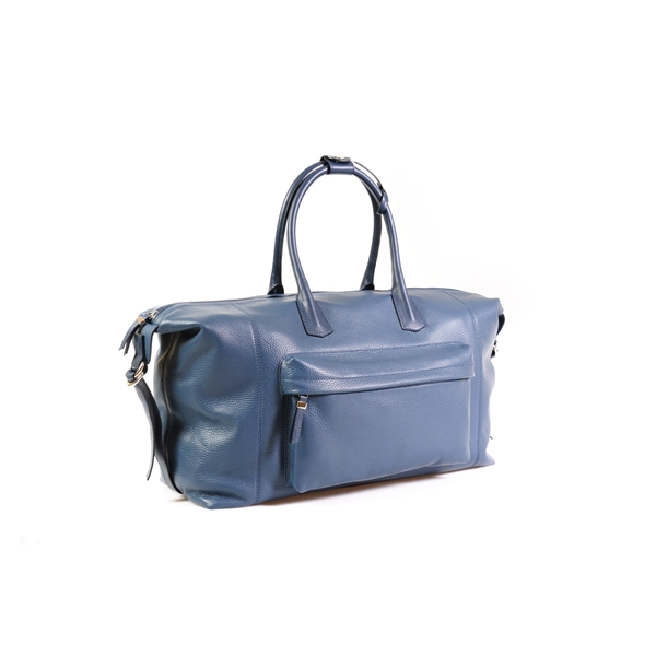 Handmade Italian Leather Duffel- Genova - Handmade Italian Leather Duffel- Genova - Image 1 of 5