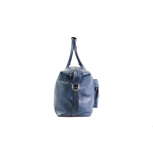 Handmade Italian Leather Duffel- Genova - Handmade Italian Leather Duffel- Genova - Image 2 of 5