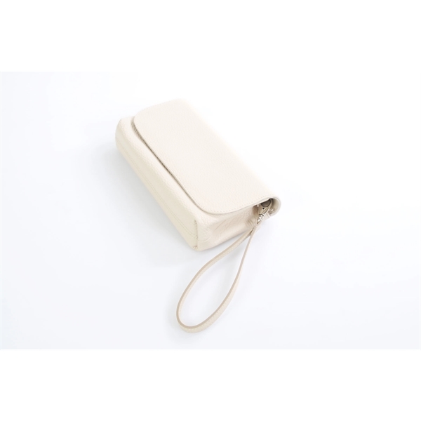 Handmade Italian Leather Women's Small Wristlet-Roma - Handmade Italian Leather Women's Small Wristlet-Roma - Image 1 of 4