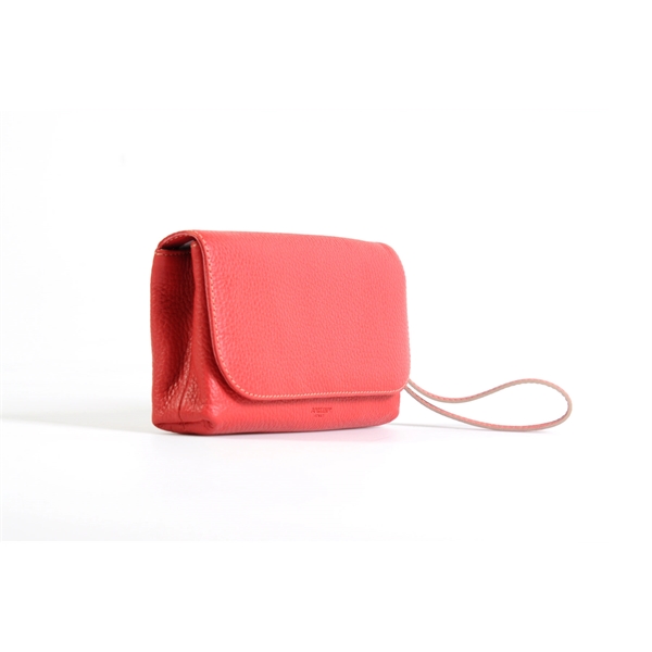 Handmade Italian Leather Women's Small Wristlet-Roma - Handmade Italian Leather Women's Small Wristlet-Roma - Image 4 of 5