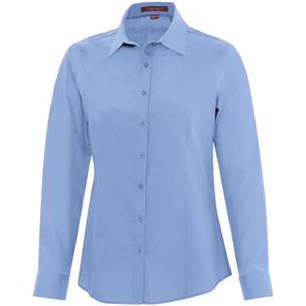 Coal Harbour® Everyday Long Sleeve Woven Ladies' Shirt - Coal Harbour® Everyday Long Sleeve Woven Ladies' Shirt - Image 4 of 8