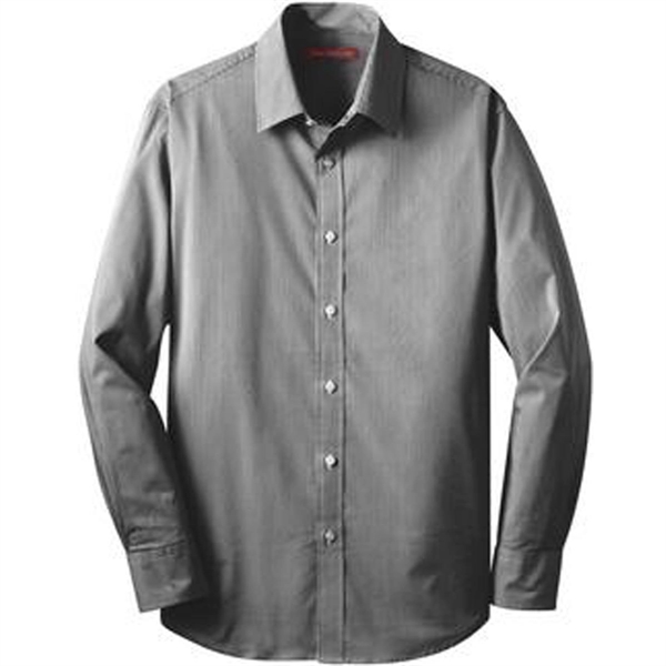 COAL HARBOUR® MINI STRIPE STRETCH WOVEN SHIRT - COAL HARBOUR® MINI STRIPE STRETCH WOVEN SHIRT - Image 1 of 4