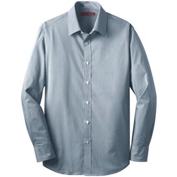 COAL HARBOUR® MINI STRIPE STRETCH WOVEN SHIRT - COAL HARBOUR® MINI STRIPE STRETCH WOVEN SHIRT - Image 0 of 4