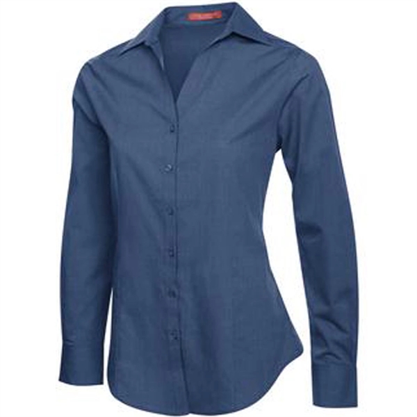 Coal Harbour® Textured Woven Ladies'  Shirt - Coal Harbour® Textured Woven Ladies'  Shirt - Image 1 of 5