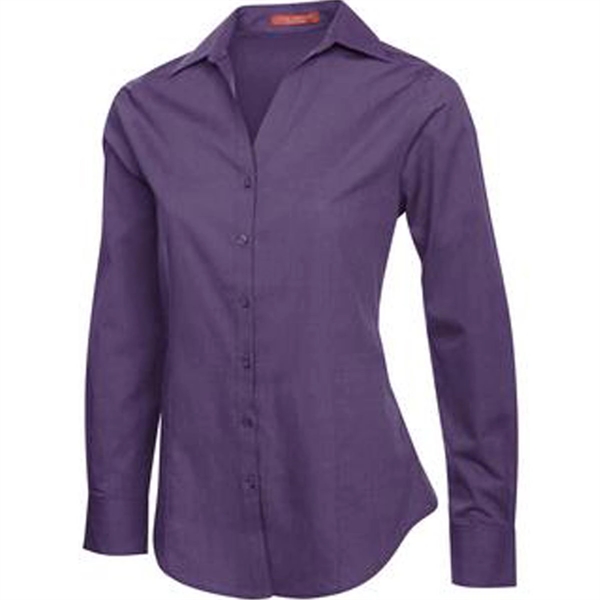 Coal Harbour® Textured Woven Ladies'  Shirt - Coal Harbour® Textured Woven Ladies'  Shirt - Image 2 of 5