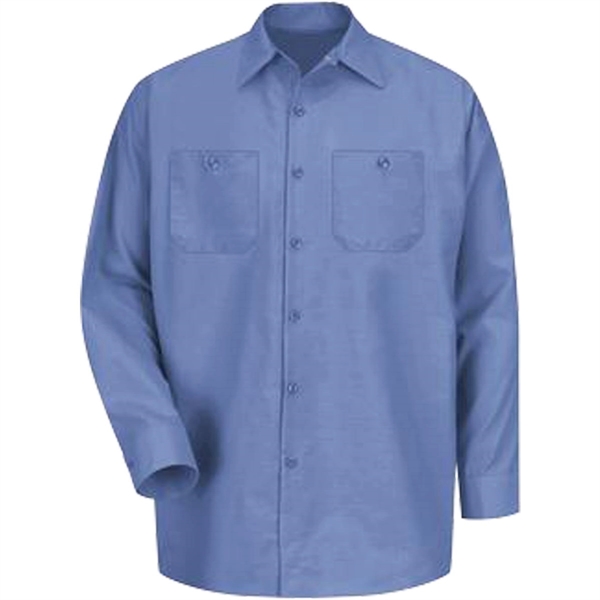 Red Kap® Industrial Long Sleeve Work Shirt - Red Kap® Industrial Long Sleeve Work Shirt - Image 1 of 10