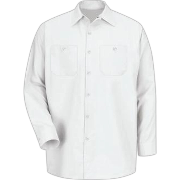 Red Kap® Industrial Long Sleeve Work Shirt - Red Kap® Industrial Long Sleeve Work Shirt - Image 2 of 10