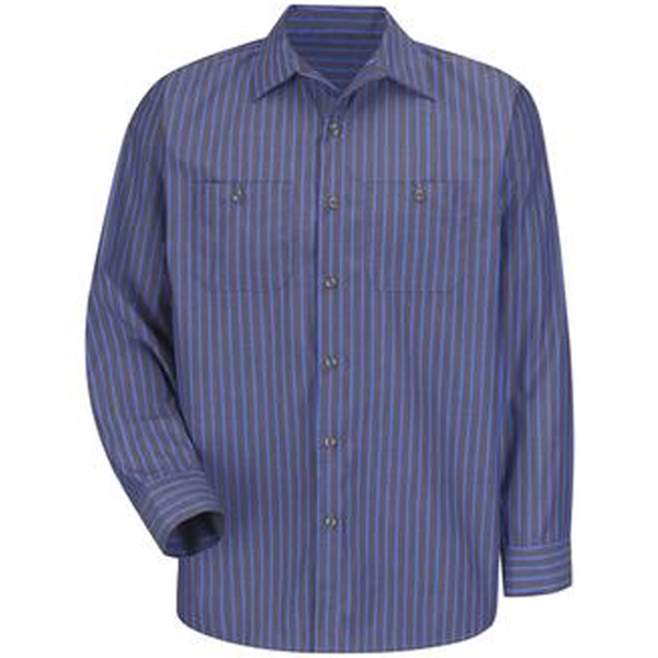 Red Kap® Industrial Long Sleeve Work Shirt - Red Kap® Industrial Long Sleeve Work Shirt - Image 5 of 10