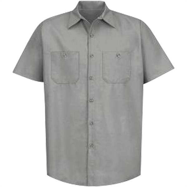 Red Kap® Industrial Short Sleeve Work Shirt - Red Kap® Industrial Short Sleeve Work Shirt - Image 1 of 10
