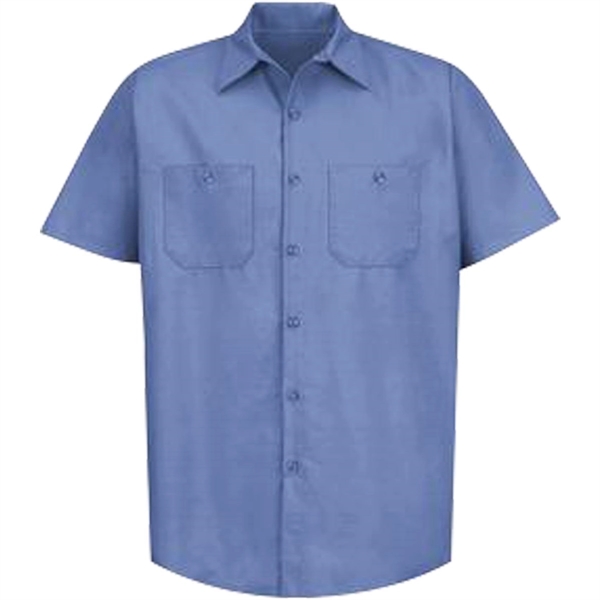 Red Kap® Industrial Short Sleeve Work Shirt - Red Kap® Industrial Short Sleeve Work Shirt - Image 2 of 10