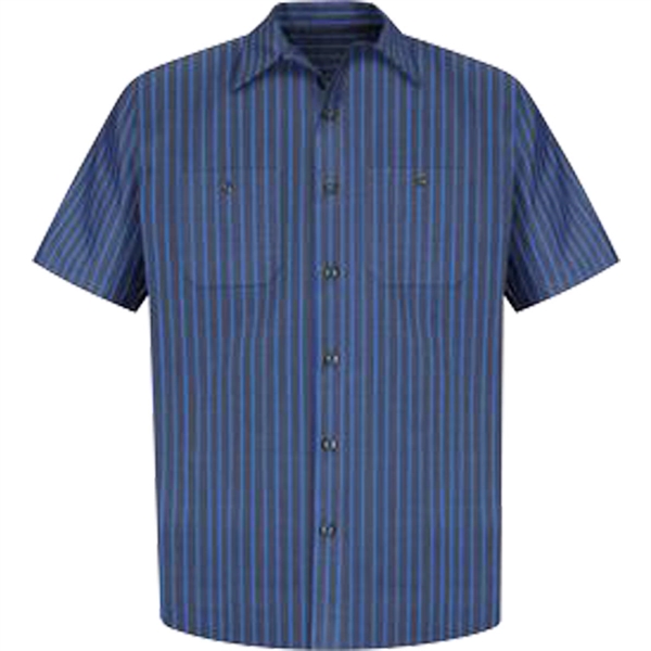 Red Kap® Industrial Short Sleeve Work Shirt - Red Kap® Industrial Short Sleeve Work Shirt - Image 5 of 10