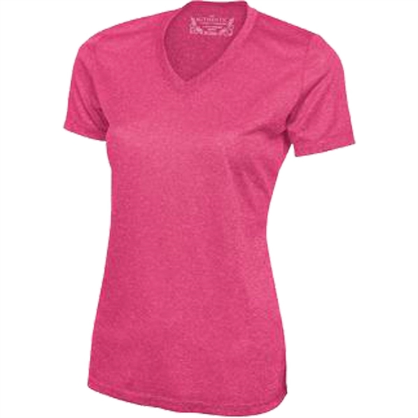 ATC™ Pro Team Heather ProFormance V-Neck Ladies' Tee - ATC™ Pro Team Heather ProFormance V-Neck Ladies' Tee - Image 1 of 9