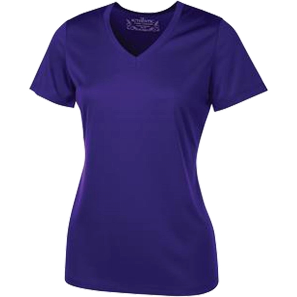 ATC™ Pro Team Short Sleeve V-Neck Ladies' Tee - ATC™ Pro Team Short Sleeve V-Neck Ladies' Tee - Image 10 of 19