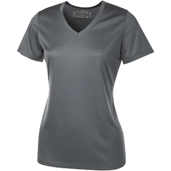 ATC™ Pro Team Short Sleeve V-Neck Ladies' Tee - ATC™ Pro Team Short Sleeve V-Neck Ladies' Tee - Image 13 of 19