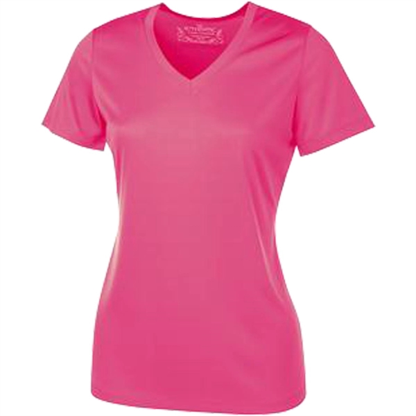ATC™ Pro Team Short Sleeve V-Neck Ladies' Tee - ATC™ Pro Team Short Sleeve V-Neck Ladies' Tee - Image 15 of 19