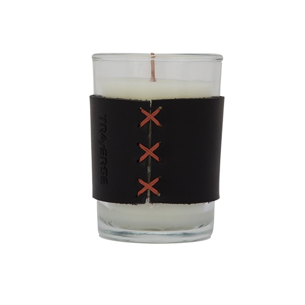 HARPER 8oz. Candle with Leather Sleeve - HARPER 8oz. Candle with Leather Sleeve - Image 5 of 47