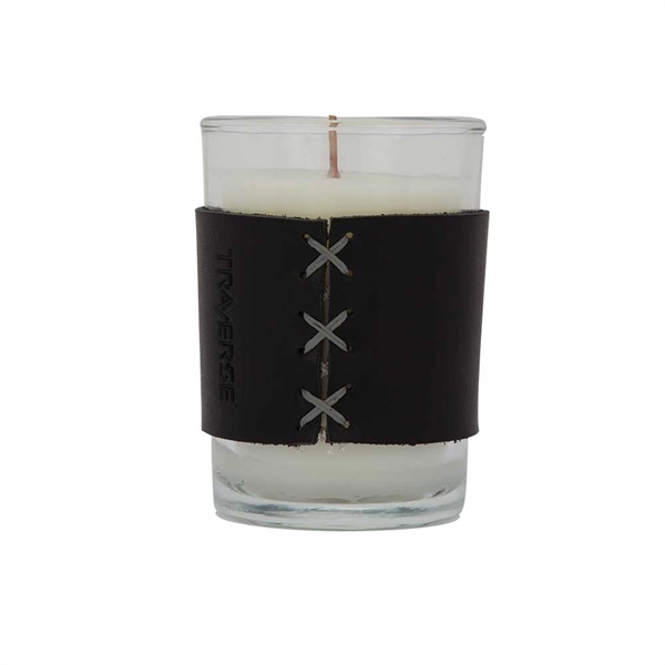 HARPER 8oz. Candle with Leather Sleeve - HARPER 8oz. Candle with Leather Sleeve - Image 9 of 47