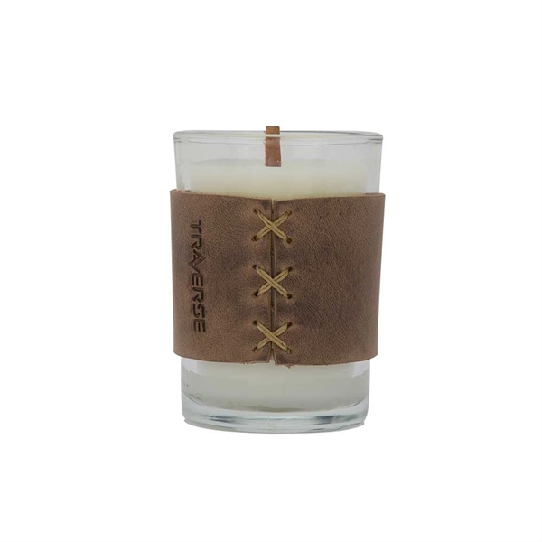 HARPER 8oz. Candle with Leather Sleeve - HARPER 8oz. Candle with Leather Sleeve - Image 19 of 47