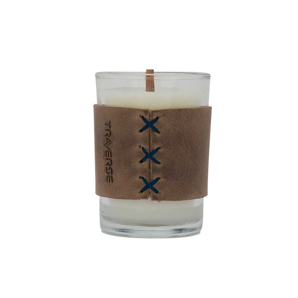 HARPER 8oz. Candle with Leather Sleeve - HARPER 8oz. Candle with Leather Sleeve - Image 20 of 47