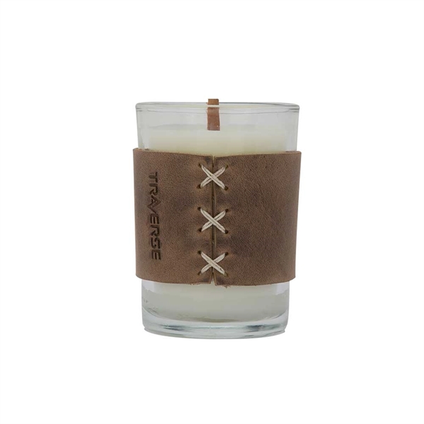 HARPER 8oz. Candle with Leather Sleeve - HARPER 8oz. Candle with Leather Sleeve - Image 23 of 47