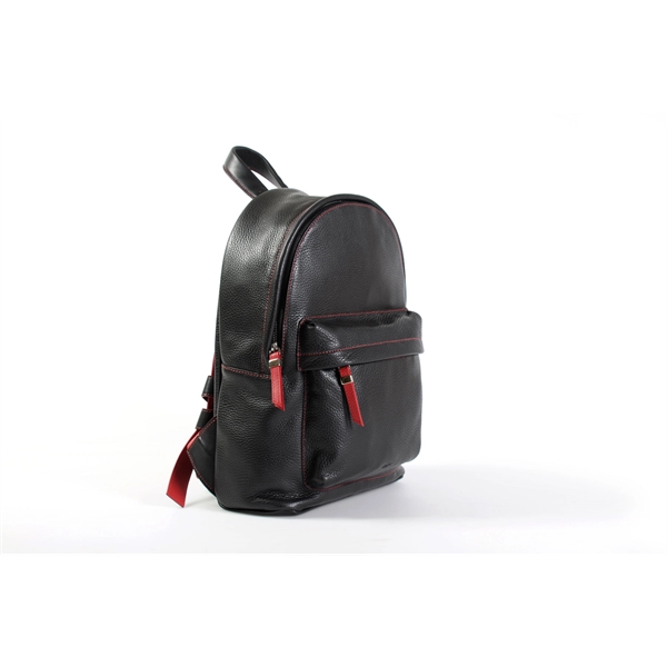 Handmade Italian Leather Women's Backpack- Cortina - Handmade Italian Leather Women's Backpack- Cortina - Image 4 of 7