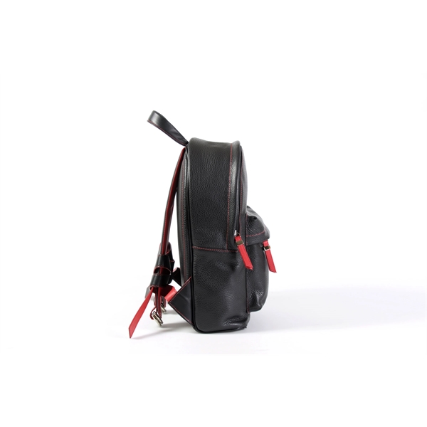 Handmade Italian Leather Women's Backpack- Cortina - Handmade Italian Leather Women's Backpack- Cortina - Image 5 of 7