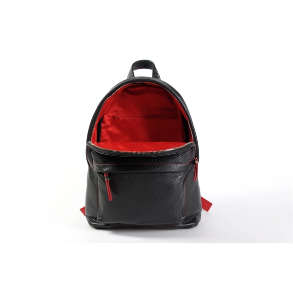 Handmade Italian Leather Women's Backpack- Cortina - Handmade Italian Leather Women's Backpack- Cortina - Image 6 of 7