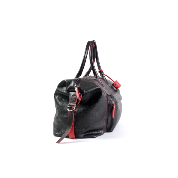 Handmade Italian Leather Duffel- Genova - Handmade Italian Leather Duffel- Genova - Image 1 of 7