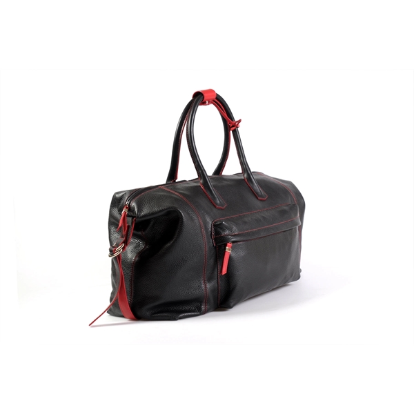 Handmade Italian Leather Duffel- Genova - Handmade Italian Leather Duffel- Genova - Image 2 of 7