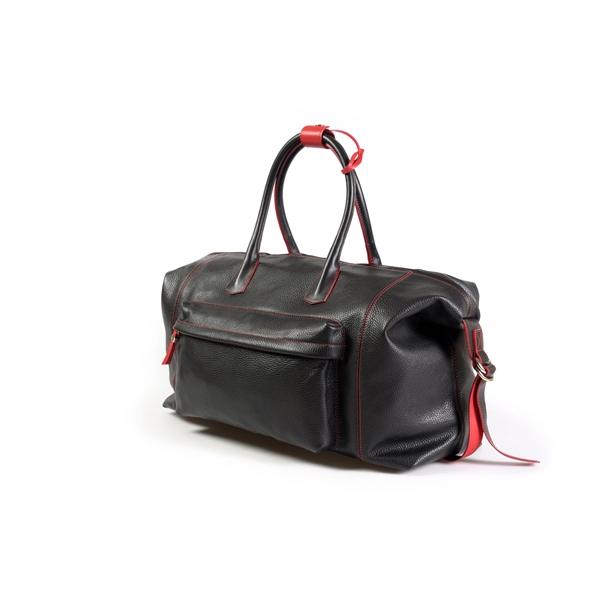 Handmade Italian Leather Duffel- Genova - Handmade Italian Leather Duffel- Genova - Image 5 of 7