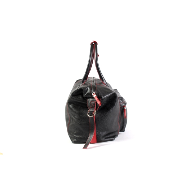 Handmade Italian Leather Duffel- Genova - Handmade Italian Leather Duffel- Genova - Image 6 of 7