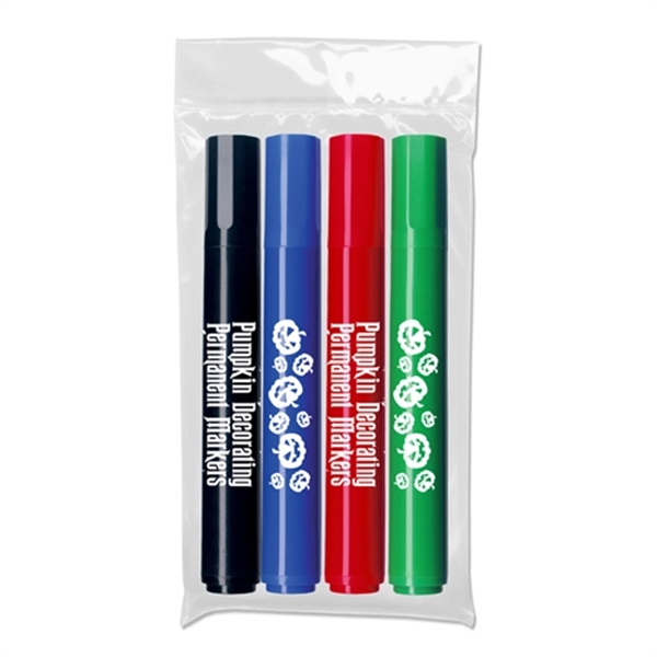 Pumpkin Decorating Permanent Markers