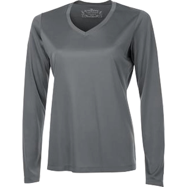 ATC™ Pro Team Long Sleeve V-Neck Ladies' Tee - ATC™ Pro Team Long Sleeve V-Neck Ladies' Tee - Image 0 of 7