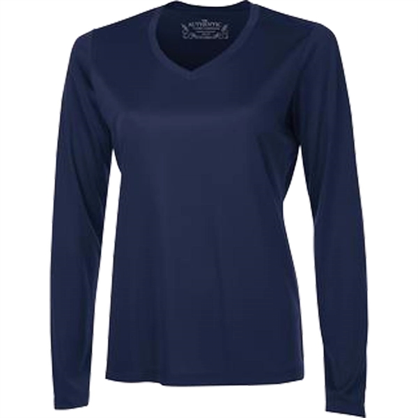 ATC™ Pro Team Long Sleeve V-Neck Ladies' Tee - ATC™ Pro Team Long Sleeve V-Neck Ladies' Tee - Image 1 of 7