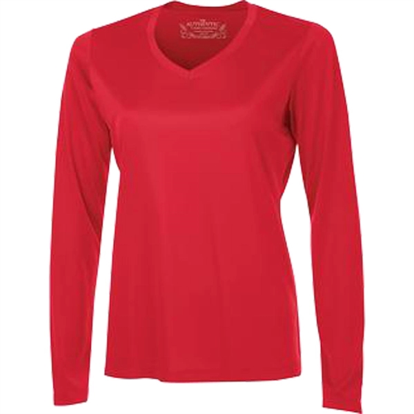 ATC™ Pro Team Long Sleeve V-Neck Ladies' Tee - ATC™ Pro Team Long Sleeve V-Neck Ladies' Tee - Image 2 of 7
