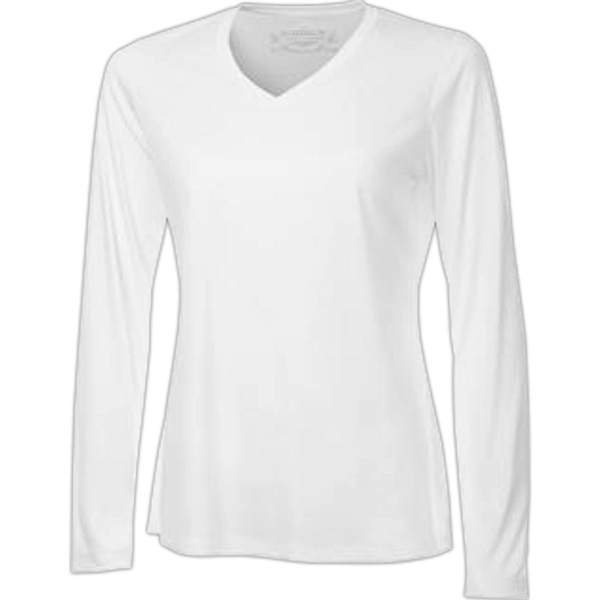ATC™ Pro Team Long Sleeve V-Neck Ladies' Tee - ATC™ Pro Team Long Sleeve V-Neck Ladies' Tee - Image 4 of 7