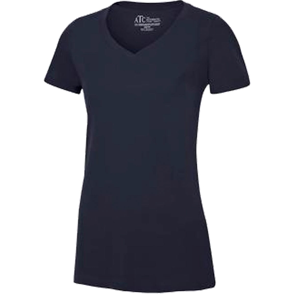 Ladies' ATC™ Eurospun V-Neck Tee - Ladies' ATC™ Eurospun V-Neck Tee - Image 1 of 27