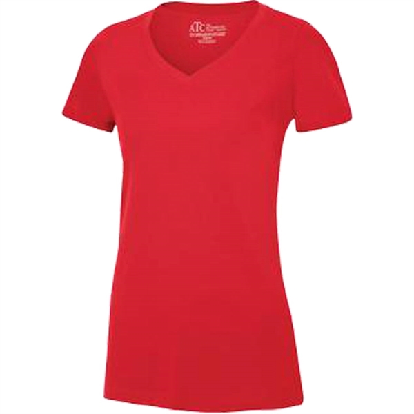 Ladies' ATC™ Eurospun V-Neck Tee - Ladies' ATC™ Eurospun V-Neck Tee - Image 2 of 27
