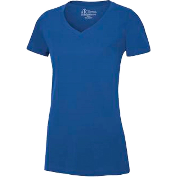 Ladies' ATC™ Eurospun V-Neck Tee - Ladies' ATC™ Eurospun V-Neck Tee - Image 3 of 27