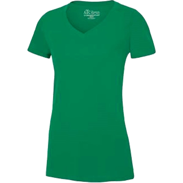 Ladies' ATC™ Eurospun V-Neck Tee - Ladies' ATC™ Eurospun V-Neck Tee - Image 7 of 27