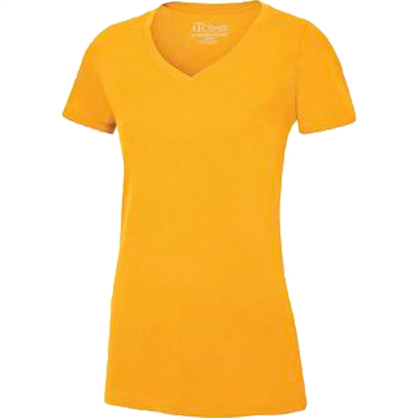 Ladies' ATC™ Eurospun V-Neck Tee - Ladies' ATC™ Eurospun V-Neck Tee - Image 14 of 27