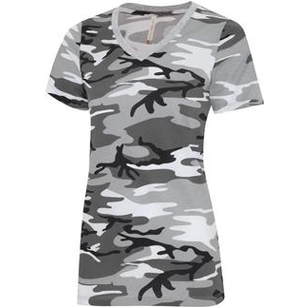 Ladies' ATC™ Eurospun V-Neck Tee - Ladies' ATC™ Eurospun V-Neck Tee - Image 15 of 27