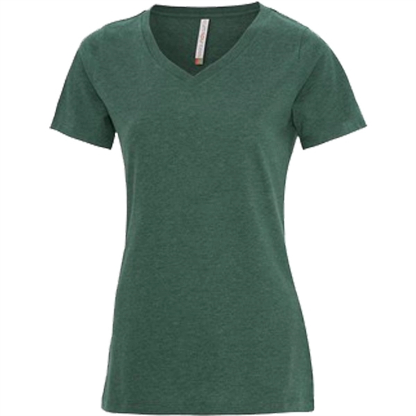Ladies' ATC™ Eurospun V-Neck Tee - Ladies' ATC™ Eurospun V-Neck Tee - Image 17 of 27
